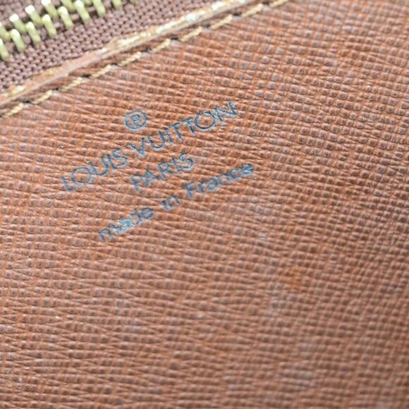 LOUIS VUITTON Marly Dragonne GM Clutch Hand Bag Monogram Brown - Picture 4 of 15